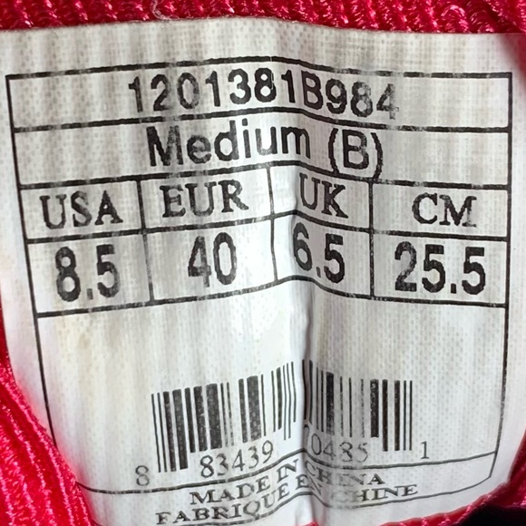 Brooks - Ghost 6 Athletic Shoes Red Gray - Women’s 8.5 - Picture 8 of 8